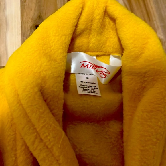 Brand New Mirko Yellow Gold Fleece Children’s Robe - Picture 5 of 9